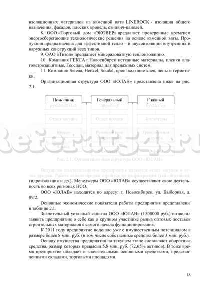 Реферат: Анализ финансово-хозяйственной деятельности ОАО Хенкель